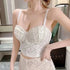 Bustier Blanco con Perlas